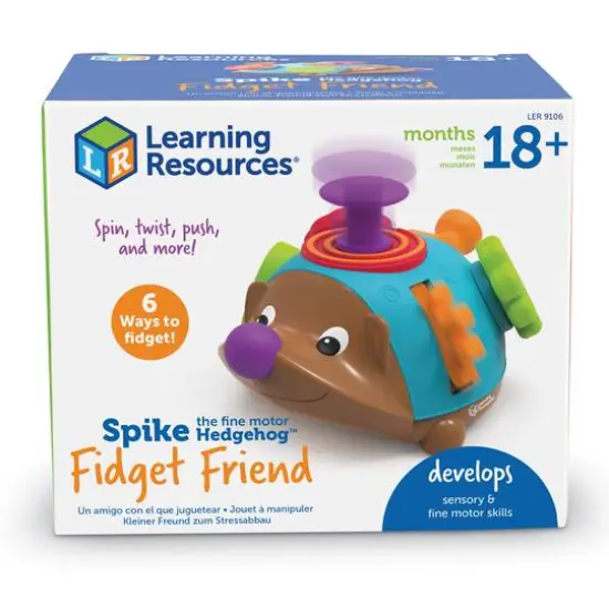 Learning Resources Spike the Fine Motor Hedgehog Fidget Friend {5}