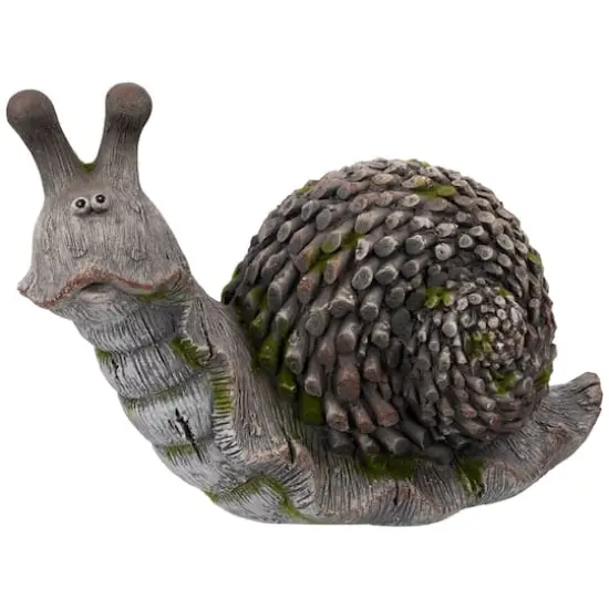 15" Slowpoke Snail Outdoor Garden Statue {1}