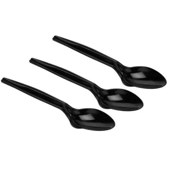 Mind Reader Black Plastic Spoon Dispenser Refills, 100ct. {6}