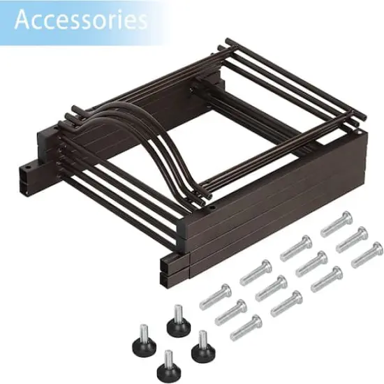 NEX&trade; 3-Tier 5-Gallon Water Bottle Storage Rack Brown {6}