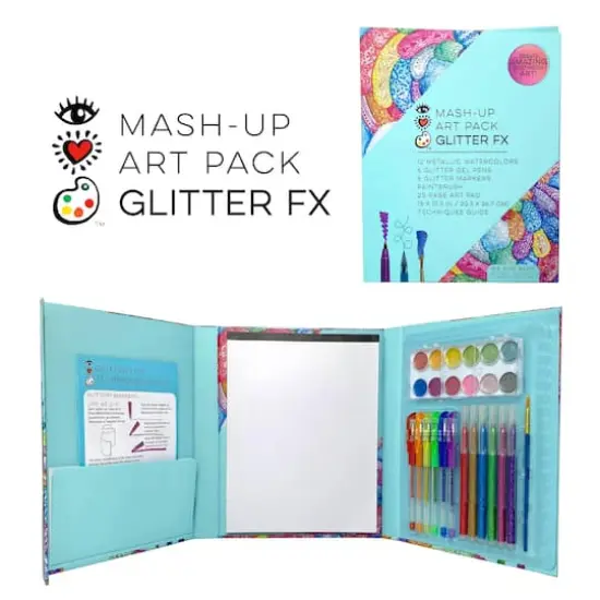 Mash-Up Art Pack Glitter FX Craft Kit {4}