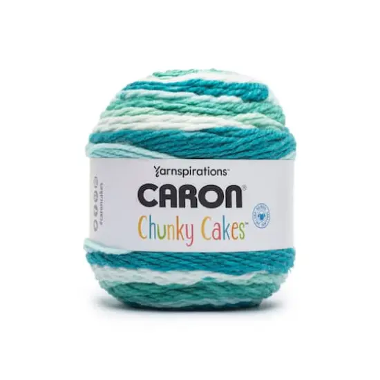 Caron&reg; Chunky Cakes&trade; Yarn Turquoise Swirl {1}