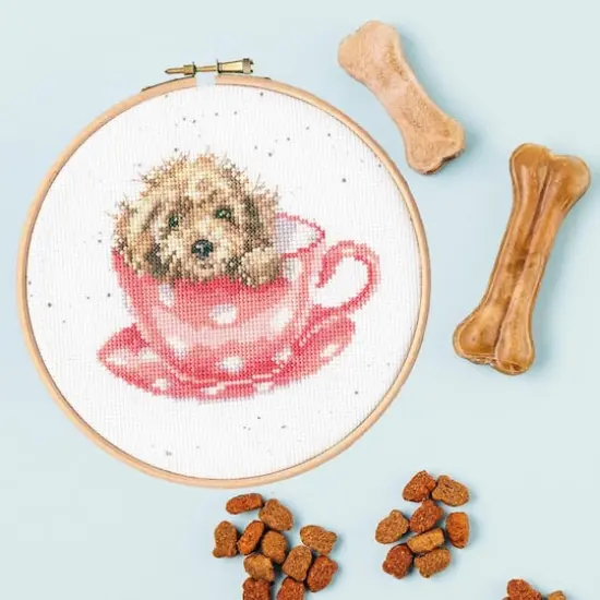 Bothy Threads Teacup Pup Counted Cross Stitch Kit {3}