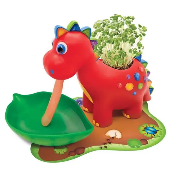 Creativity for Kids&reg; Self-Watering Plant Pet Dinosaur {11}