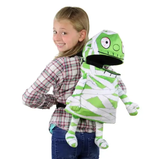 20" Musical Animated Mummy Child Halloween Trick or Treat Bag {4}