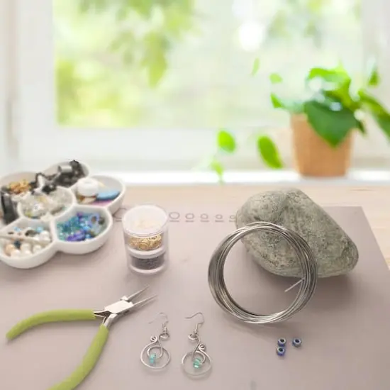 The Beadsmith&reg; Wire Elements&trade; 18 Gauge Tarnish Resistant Soft Temper Wire, 4yd. Titanium {4}