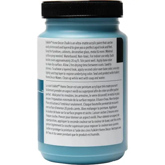 FolkArt&reg; Home Decor&trade; Chalk Paint Vintage Teal {5}