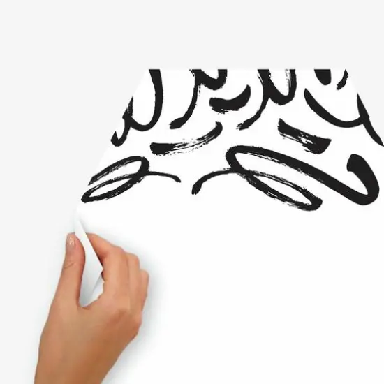 RoomMates Doodle Dry Erase Hexagon Peel & Stick Decals {6}