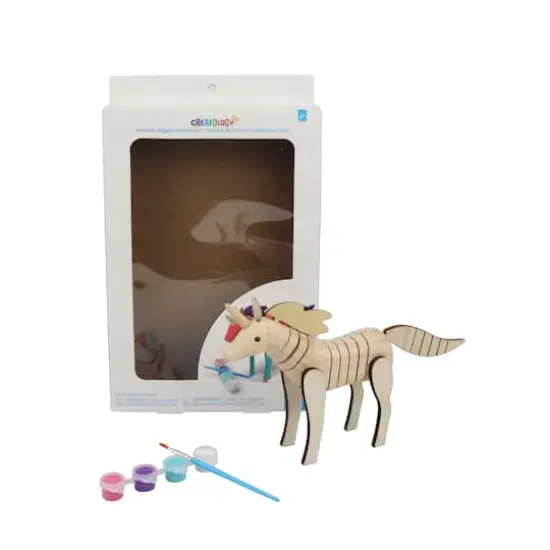 Wooden Wiggle Unicorn Kit by Creatology&trade; {4}