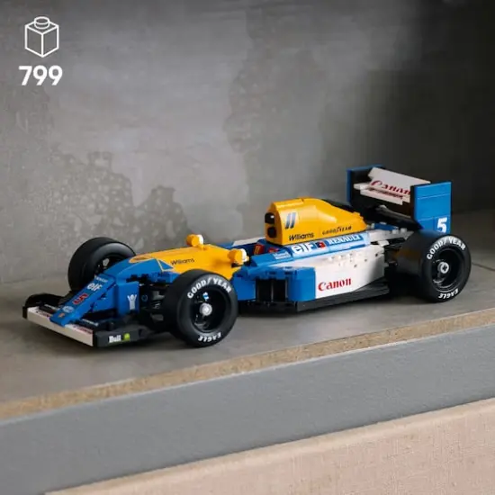 LEGO&reg; Icons Williams Racing FW14B & Nigel Mansell Home Office Desk Decor 10353 {5}