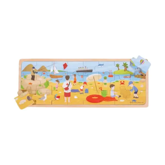 At the Seaside Wooden 24 Piece Tray Puzzle {3}