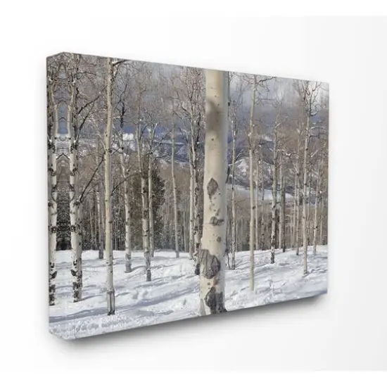 Stupell Industries Winter Birches Wall Art {1}