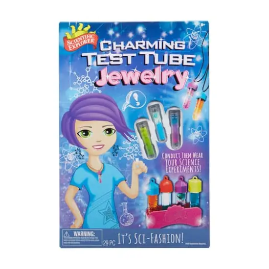 Scientific Explorer Charming Test Tube Jewelry Kit {4}