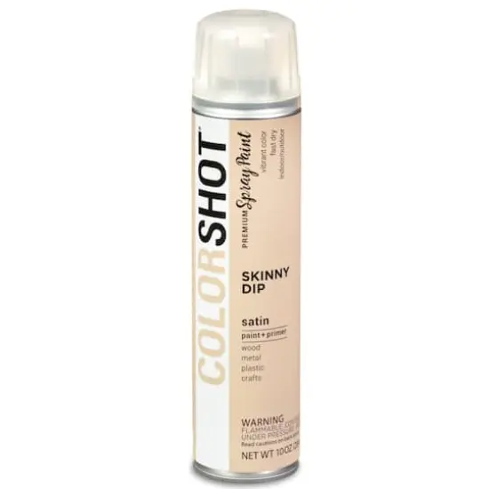COLORSHOT&reg; Premium Satin Spray Paint Skinny Dip {9}