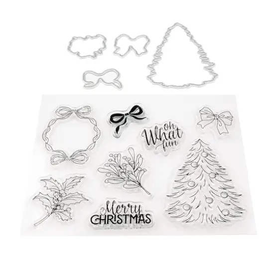 Oh What Fun Clear Stamp & Die Set by Recollections&trade; {1}