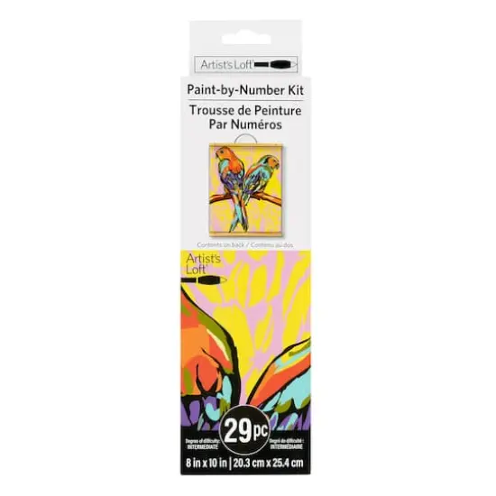 Parrots Paint-by-Number Kit by Artist's Loft&reg; {4}