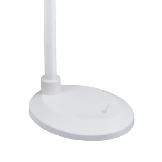 OttLite White Natural Daylight LED Flexible Floor Lamp {6}