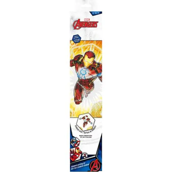 Camelot Dotz Iron Man Blast Off Diamond Painting Kit {4}