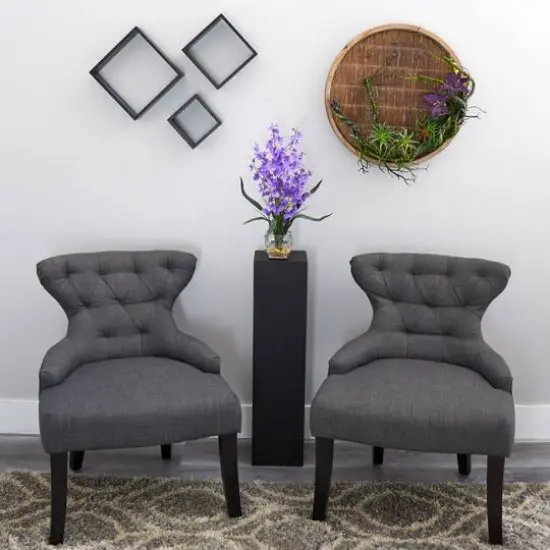 19" Purple Dancing Lady Orchid Arrangement in Vase {6}