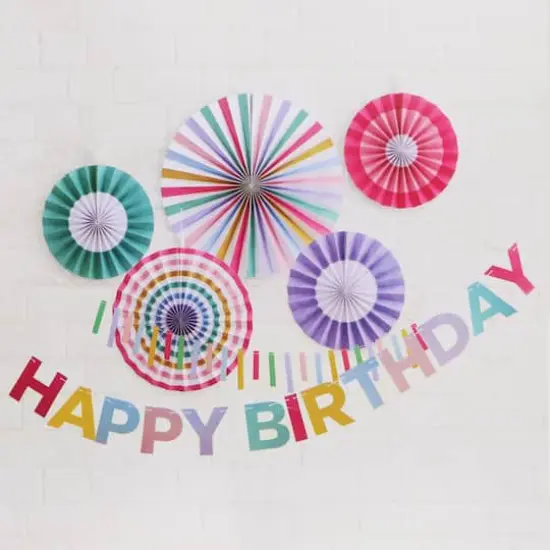 Bright Happy Birthday D&eacute;cor Kit by Celebrate It&trade; {1}