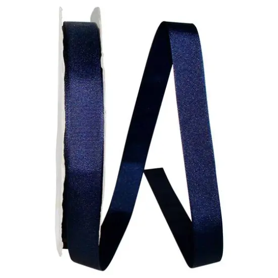 JAM Paper 7/8" x 100yd. Grosgrain Ribbon Navy {1}