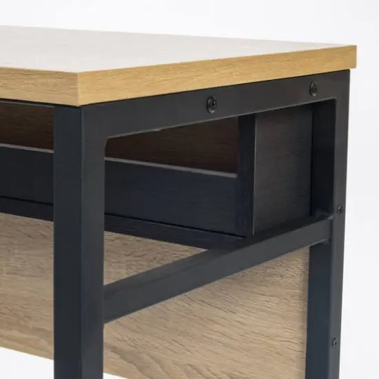 Iris&reg; Rustic Brown Computer Desk {13}