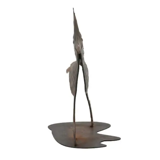 12.75" Copper Metal Running Bird Tabletop D&eacute;cor by Ashland&reg; {5}