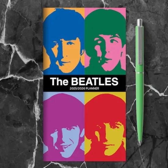 TF Publishing 2025-2026 The Beatles Small Monthly Pocket Planner {7}