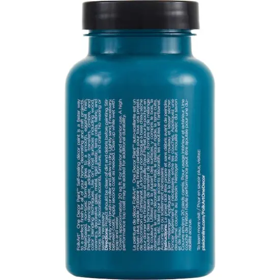 FolkArt&reg; One D&eacute;cor Paint&trade;, 8oz. Deep Atlantic Blue {4}