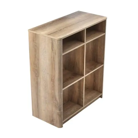 Hello Honey&reg; Coastal Oak Console Table with Storage {6}