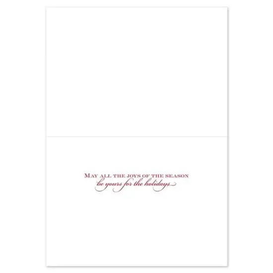 JAM Paper 5" x 7" Christmas Tradition Cards & Matching Envelopes Set, 16ct. {3}