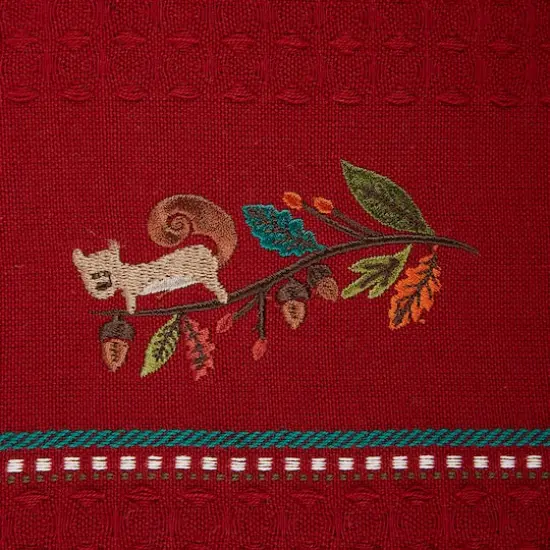 DII&reg; Squirrelly Embroidered Dish Towels, 2ct. {6}