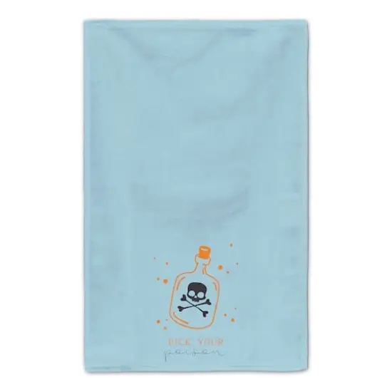 Blue & Orange Pick Your Poison Tea Towel Set {4}