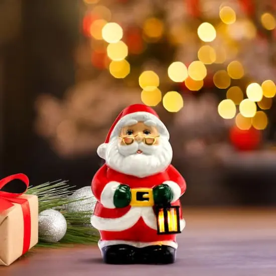 Mr. Christmas 5.5" LED Nostalgic Santa Figure {3}