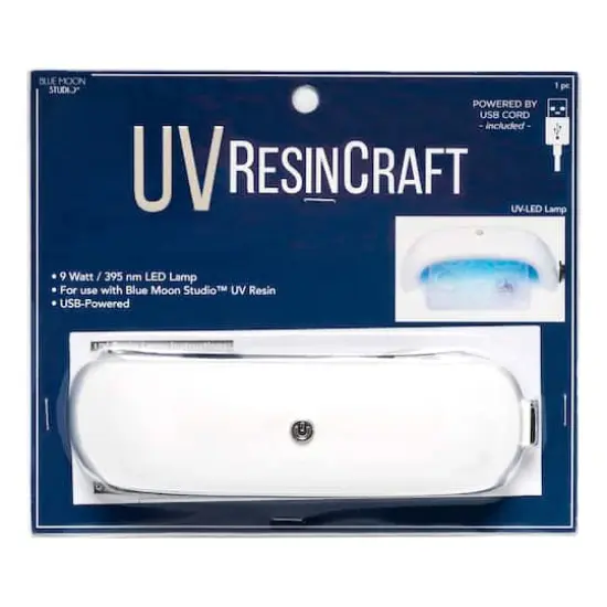 Blue Moon Studio&trade; UV Resin Craft White Curing USB Lamp {1}