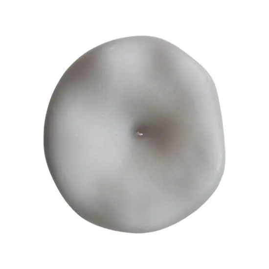 Hello Honey&reg; Large Unscented Mushroom-Shaped Candle Gray {6}