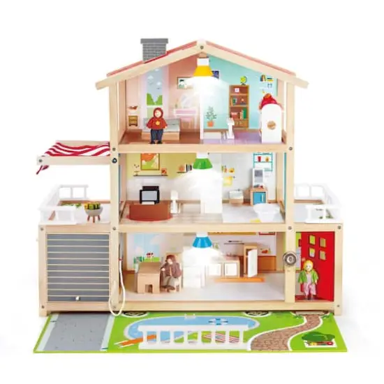 Hape Family Mansion Dollhouse Playset {1}