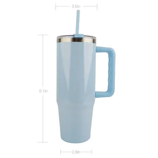 Stainless Steel Insulated Sparkle Tumbler by Ashland&reg; Light Blue {5}
