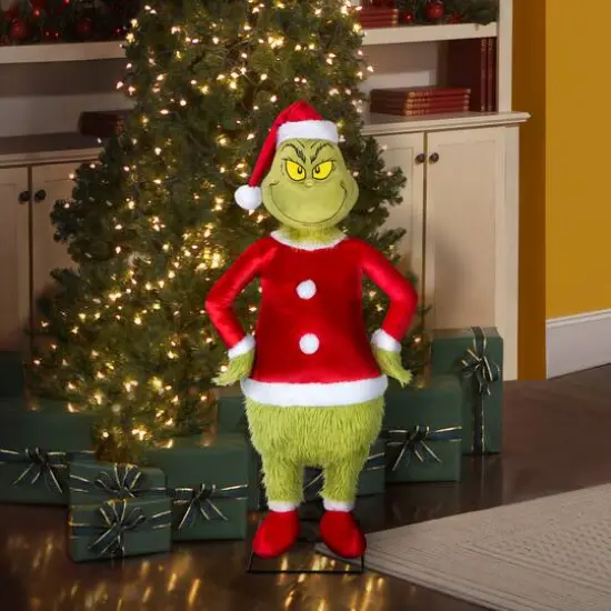 4ft. Animated Dr. Seuss&reg; The Grinch {4}