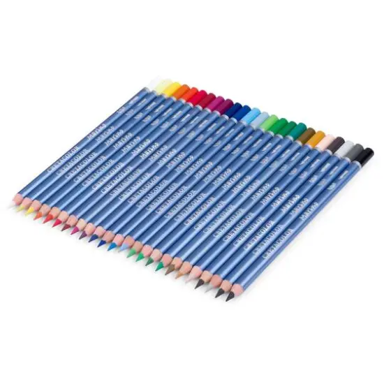 Cretacolor Marino 24 Color Lightfast Watercolor Pencil Set {4}