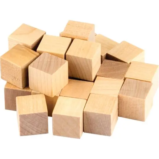 Teacher Created Resources STEM Basics Wooden Cubes, 6 packs of 25 {1}