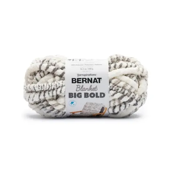 Bernat&reg; Blanket Big Bold&trade; Yarn Gray Bold {1}
