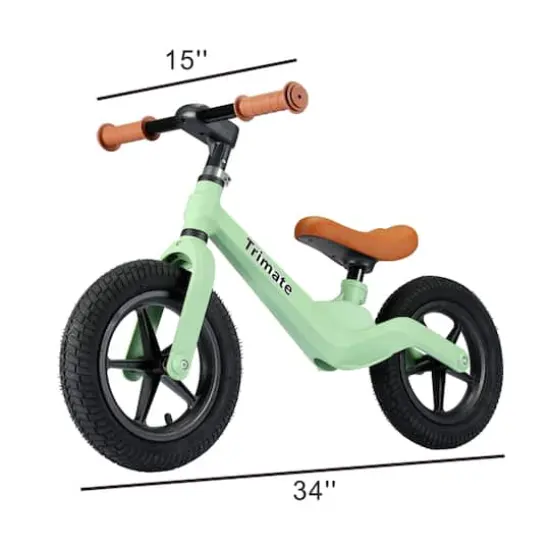 Trimate Green 2 Wheel Balance Bike {4}