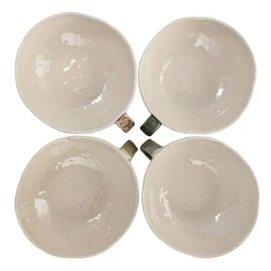 Hello Honey&reg; 1.75" Multicolor Stoneware Mug Set {6}