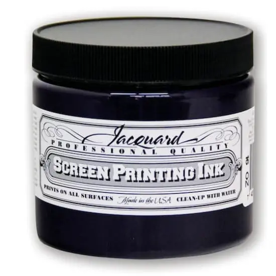 Jacquard Professional Screen Printing Ink, 16oz. Violet {1}