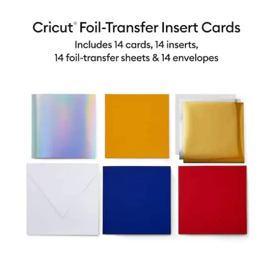Cricut&reg; S40 Foil Transfer Insert Cards, Celebration Sampler {3}