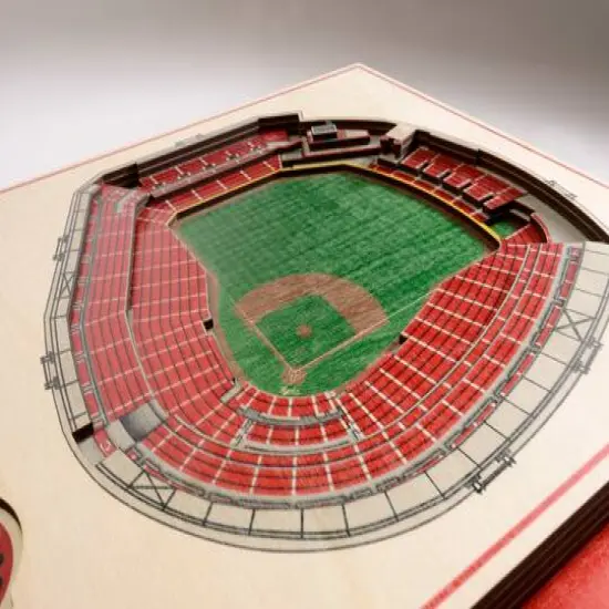 MLB Team 5-Layer StadiumView Wall Art Cincinnati Reds {5}
