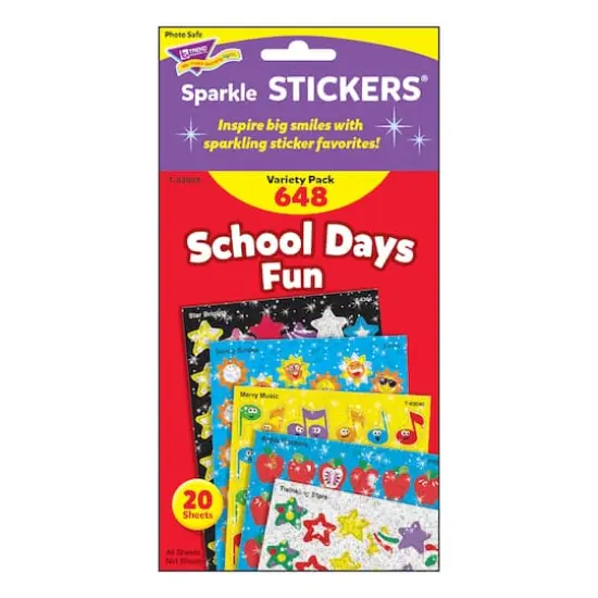 Trend Enterprises, Inc. School Days Sparkle Stickers&reg;, 648ct. {4}