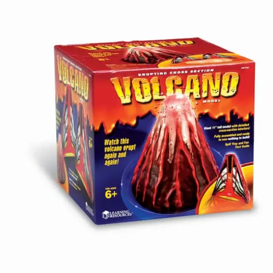Learning Resources Erupting Cross-Section Volcano Model Kit {1}