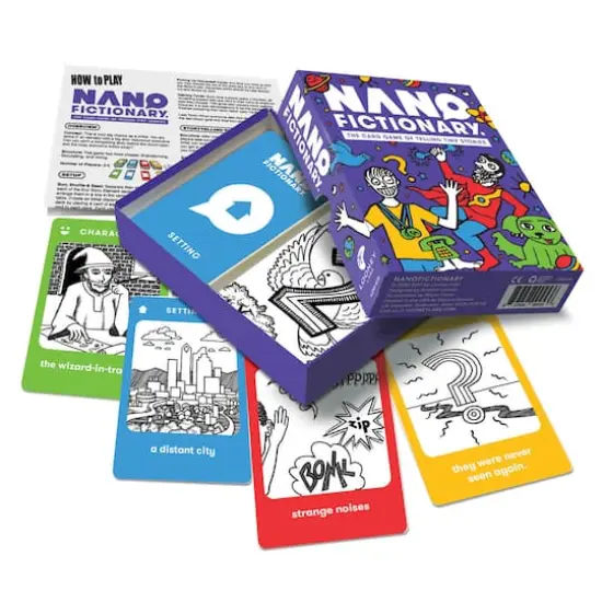 Looney Labs Nanofictionary Card Game {1}